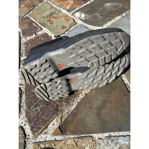 Adidas size 14  Sahale X Night Grey Black Mens Lifestyle Outdoor Sneakers FZ2328 - Picture 10 of 12